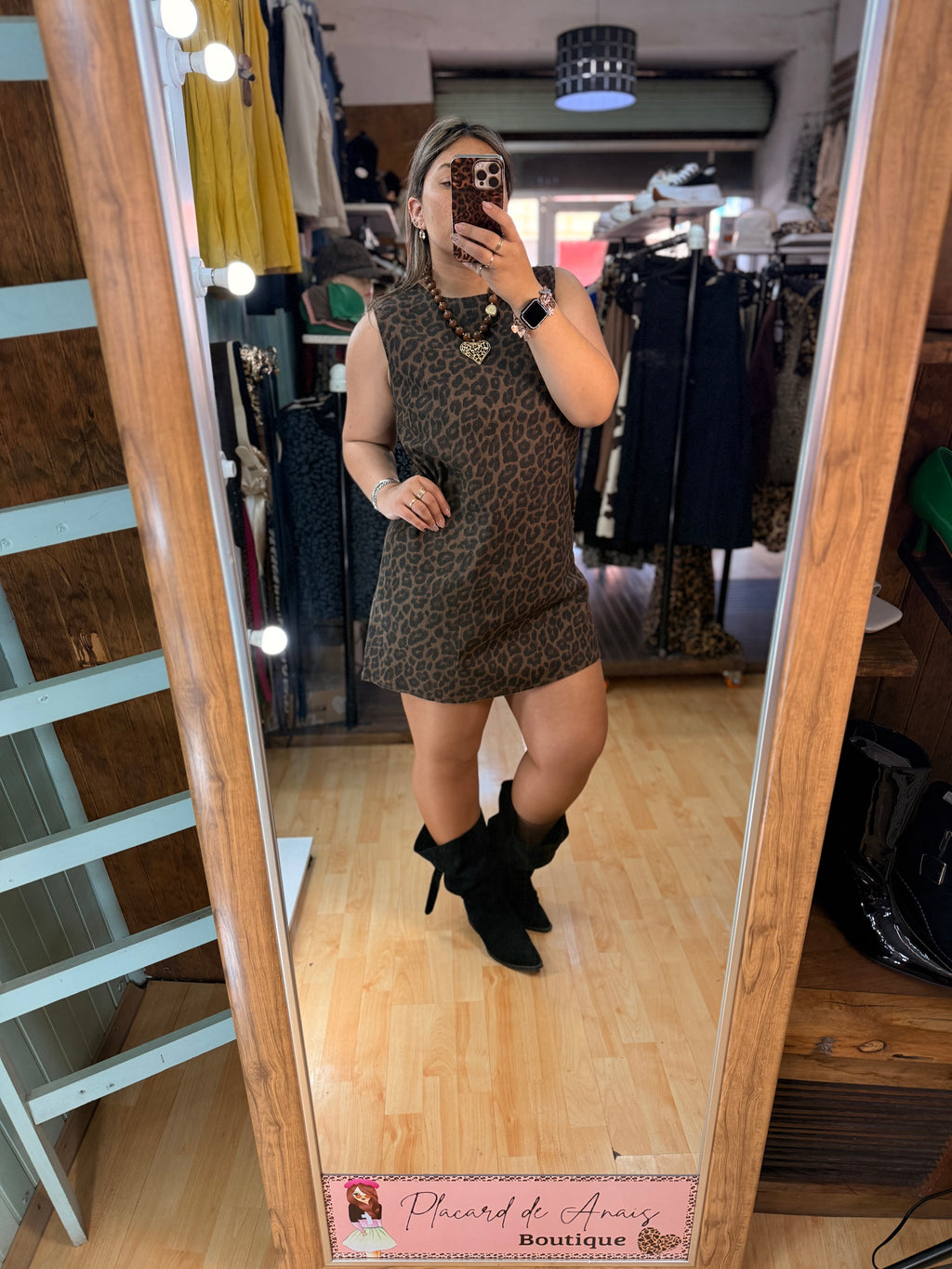 🐆 Jumper de Mezclilla Animal Print