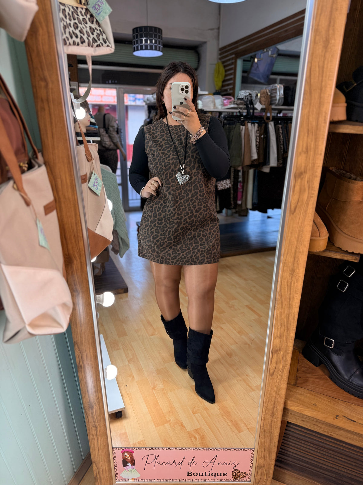 🐆 Jumper de Mezclilla Animal Print