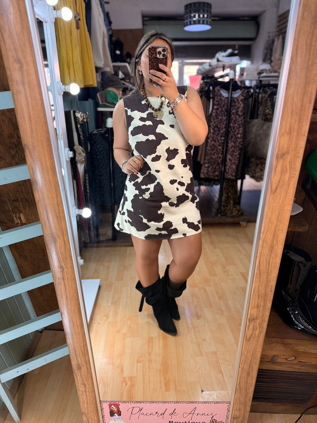 🤎 Jumper Animal Print Cow