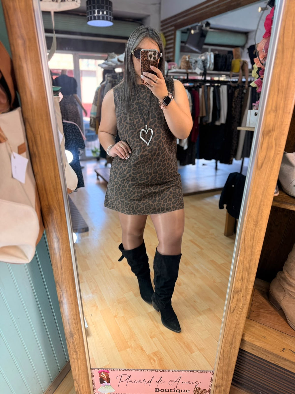 🐆 Jumper de Mezclilla Animal Print