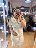 🤍Blusa Broderie Calada
