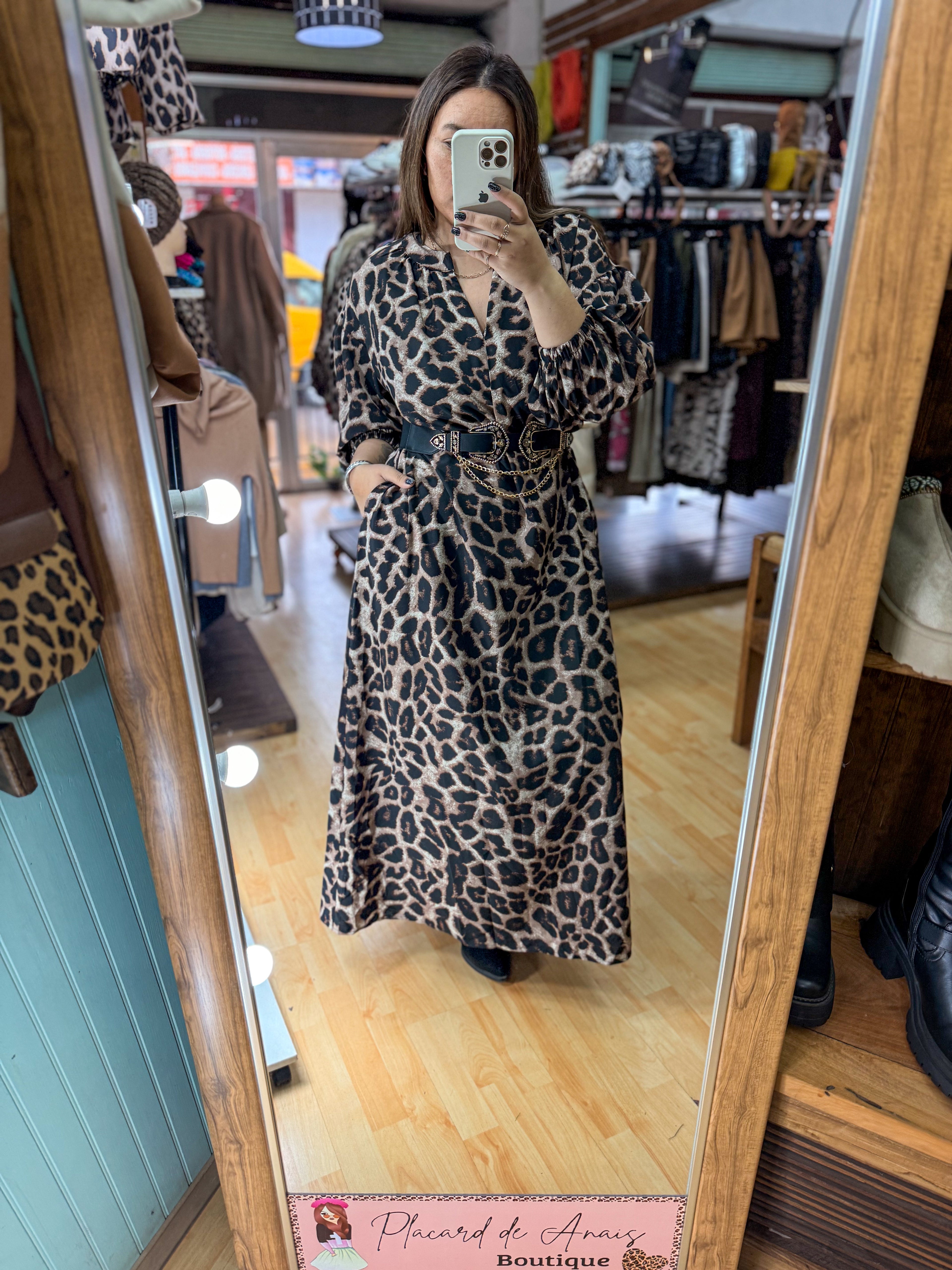 Vestido Safari Elegance