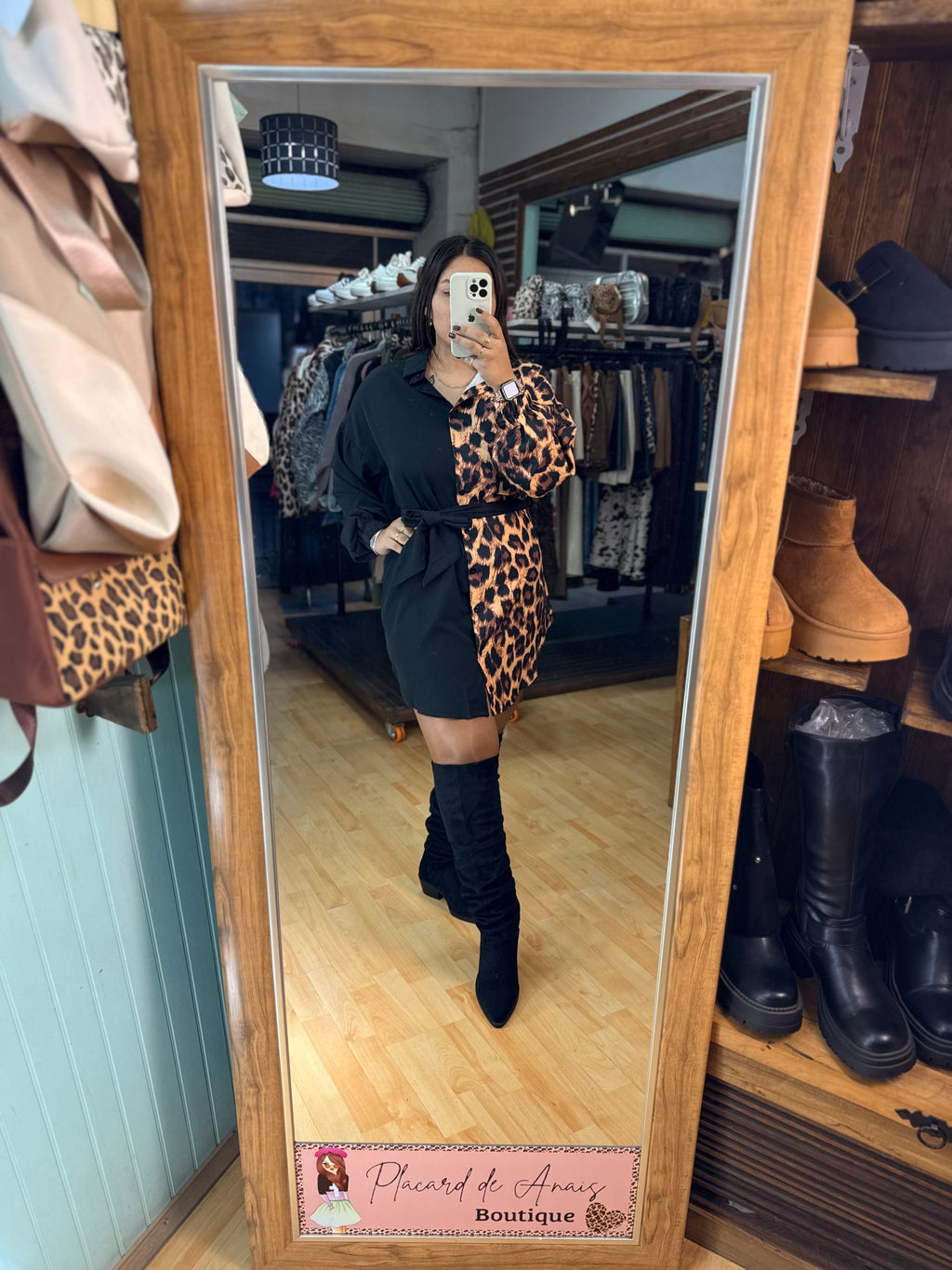 Vestido Dual Leopard