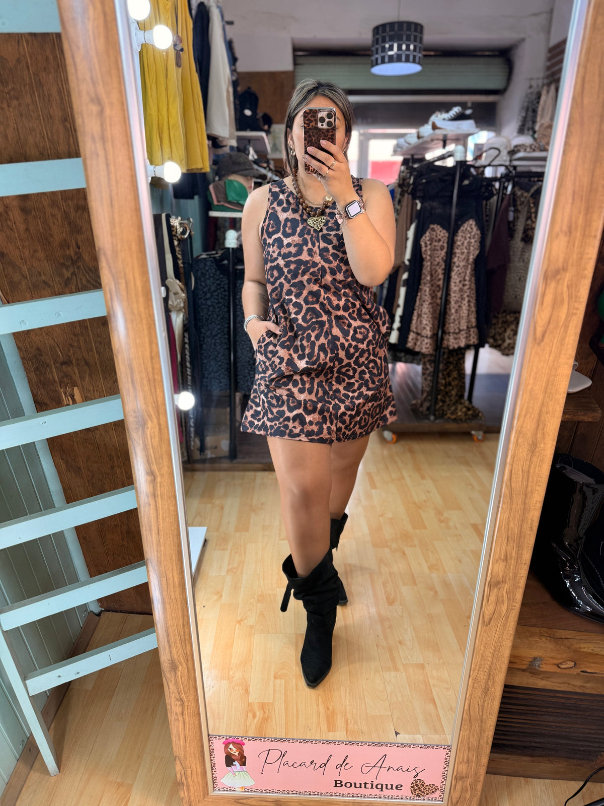 🤎 Jumper Chocolate Animal Print