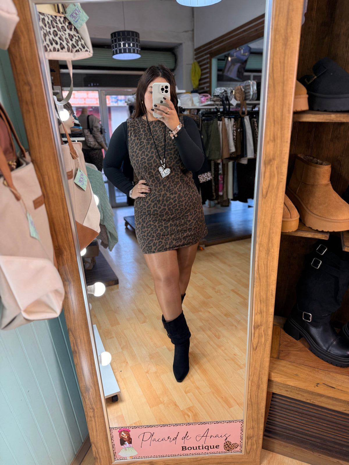 🐆 Jumper de Mezclilla Animal Print
