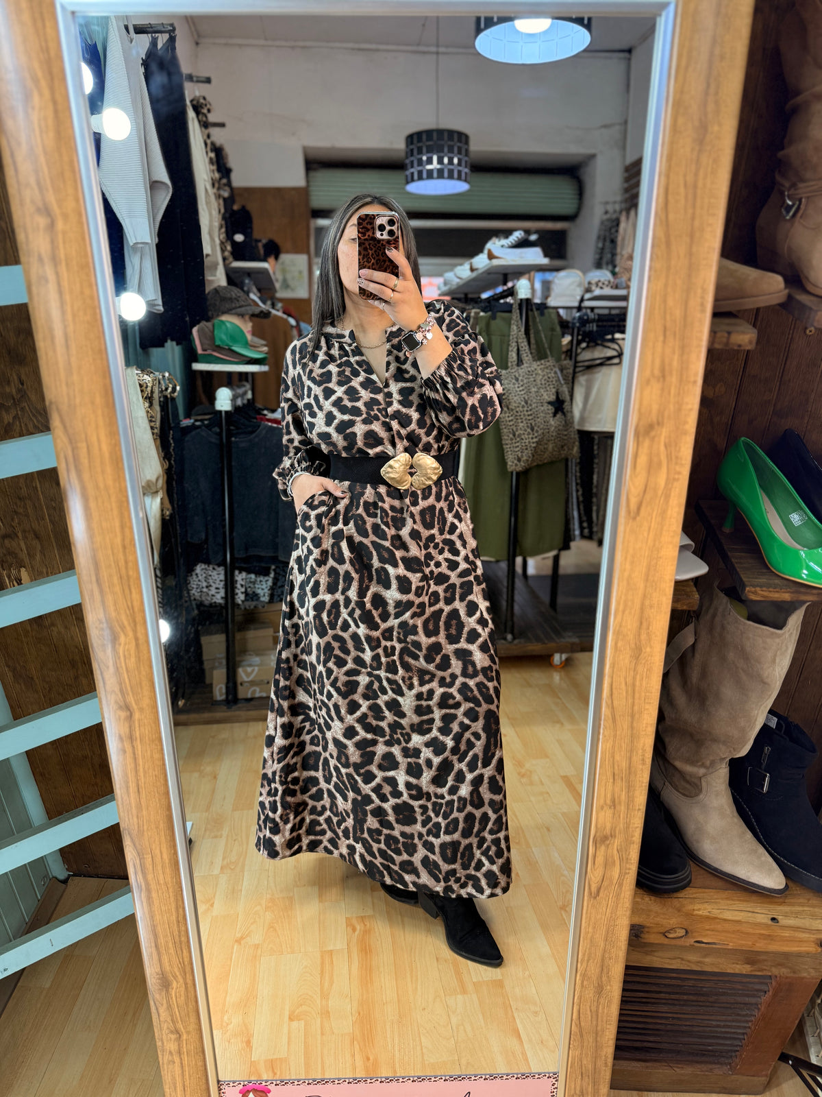 Vestido Safari Elegance