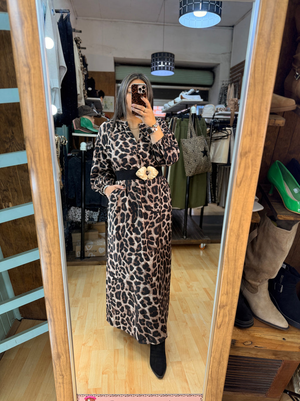 Vestido Safari Elegance