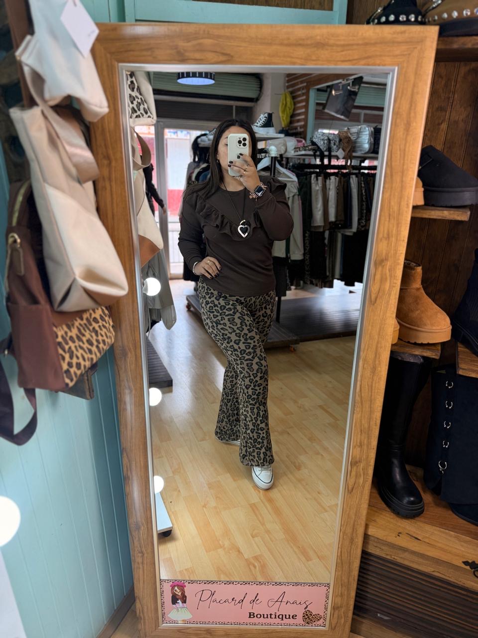 Calza animal print