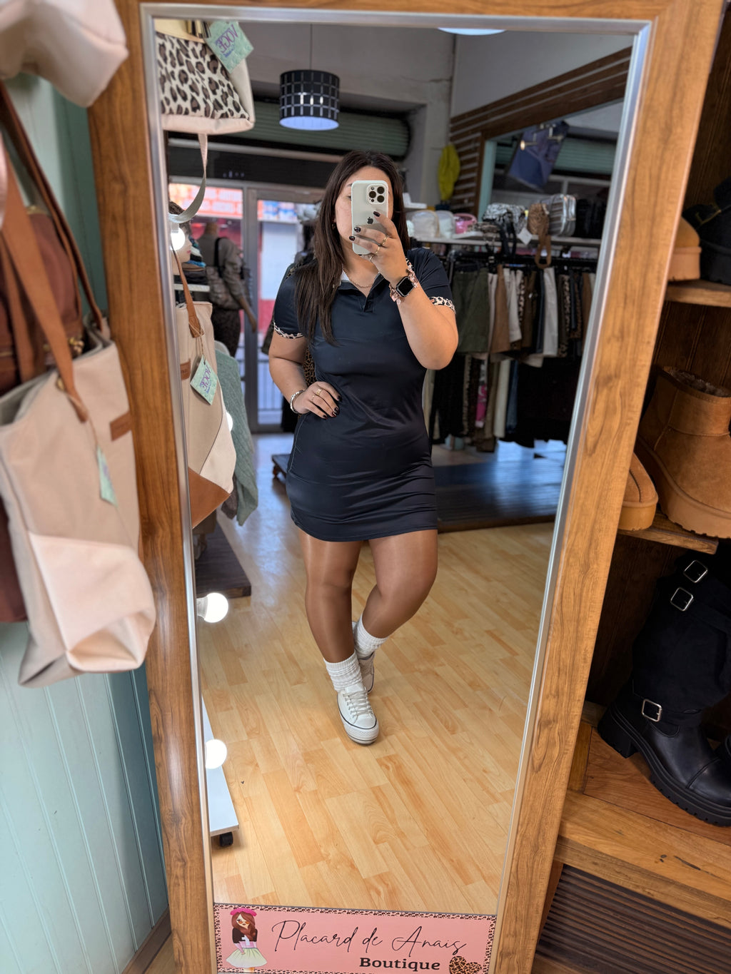 🐆 Vestido Polo Lycra Dupont