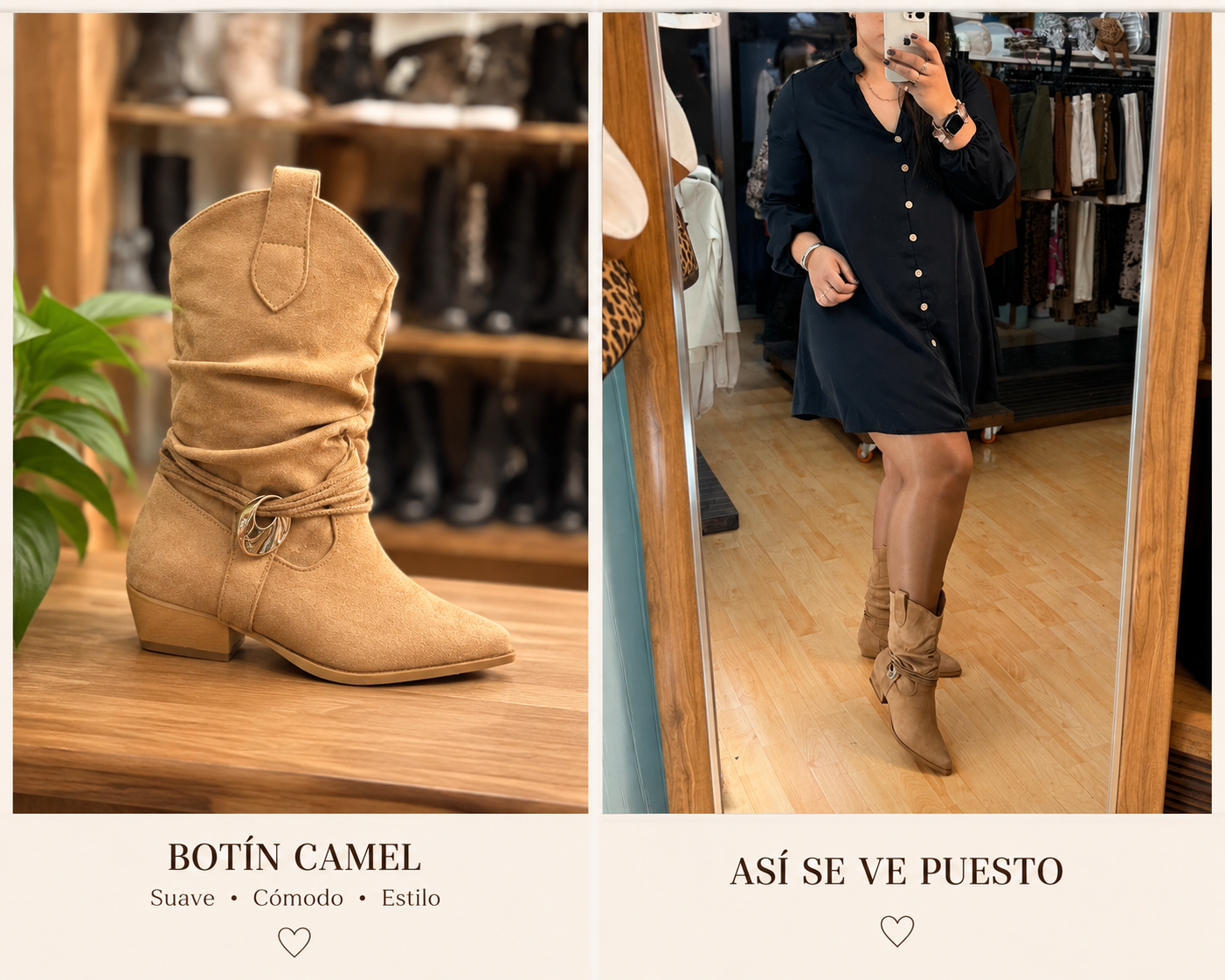 🤎 Botín Amelia