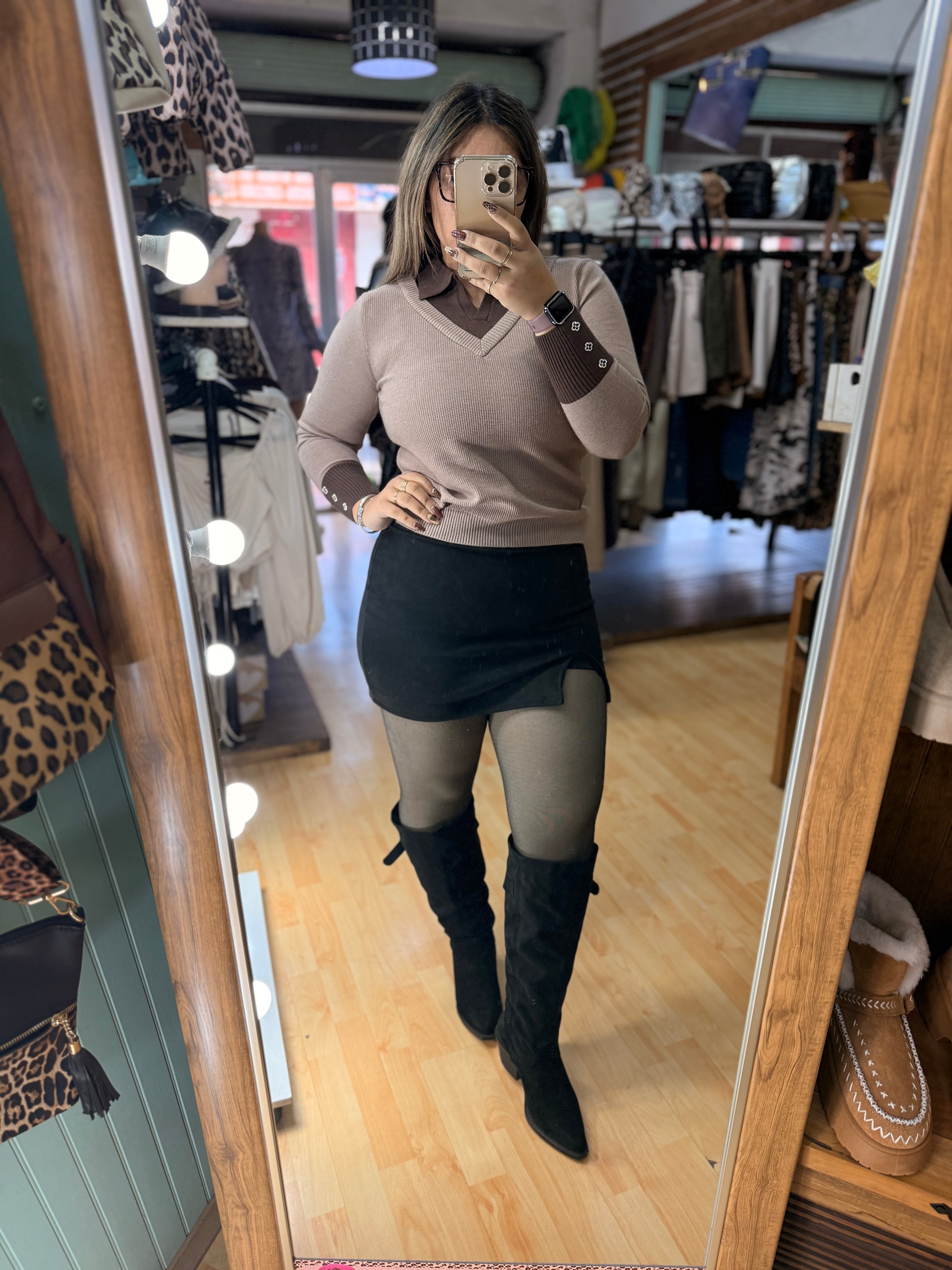 ✨Sweater Preppy Oxford