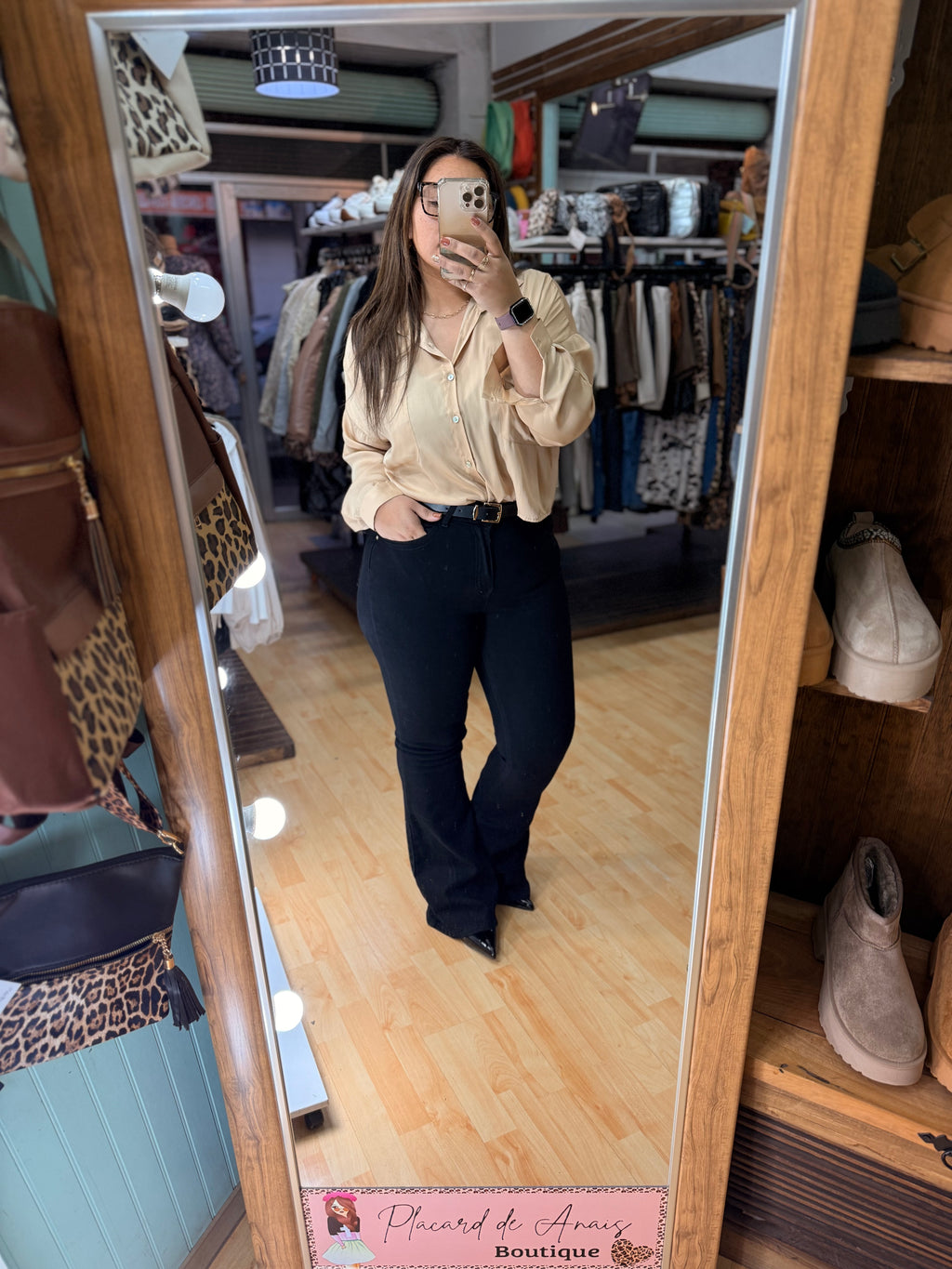 Jeans Mónaco Black Glam