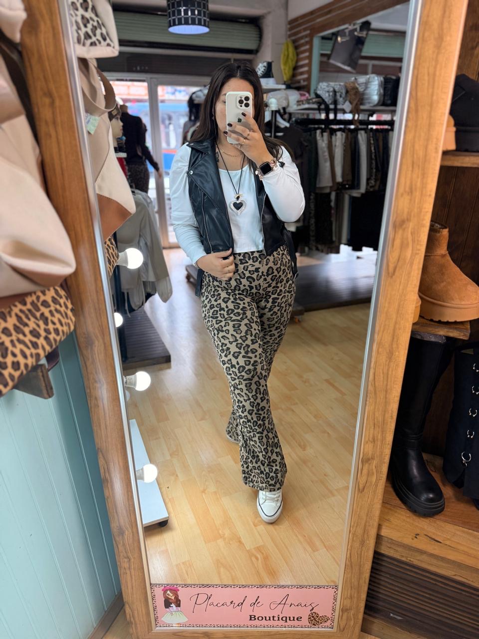 Calza animal print