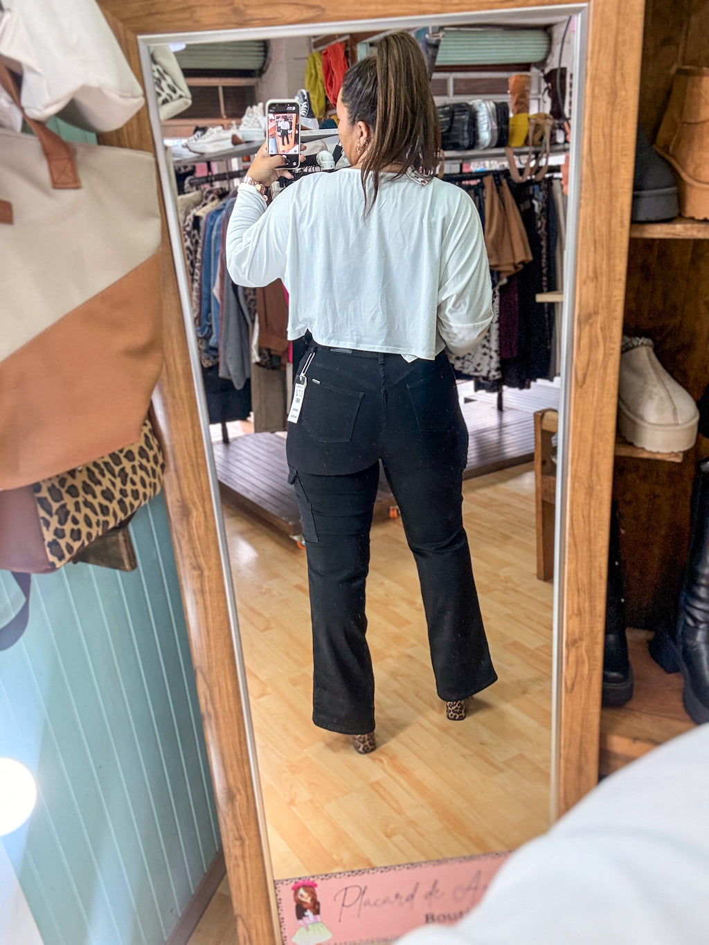 Jeans Milano Cargo Black
