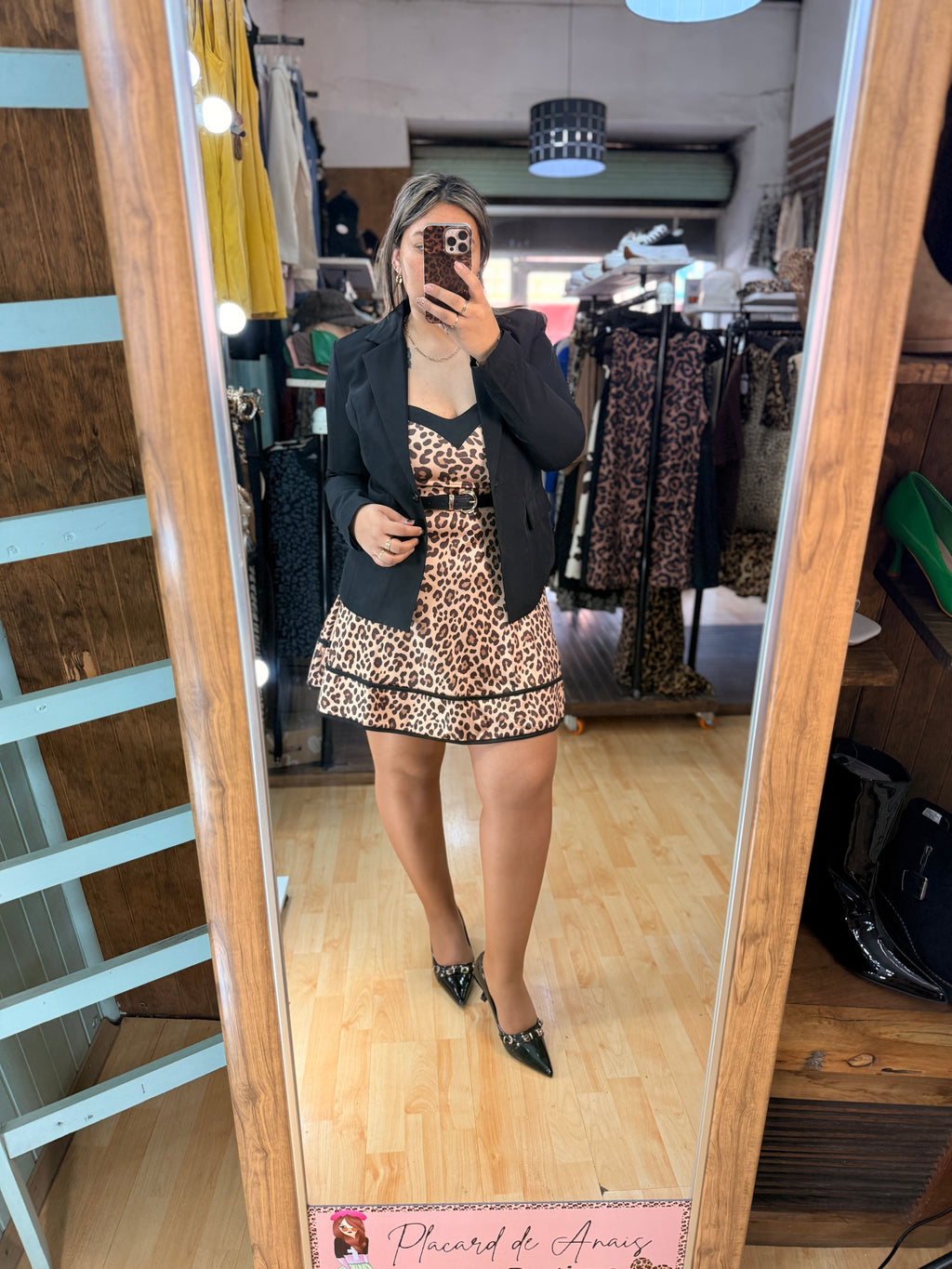🤎Vestido Mini Print