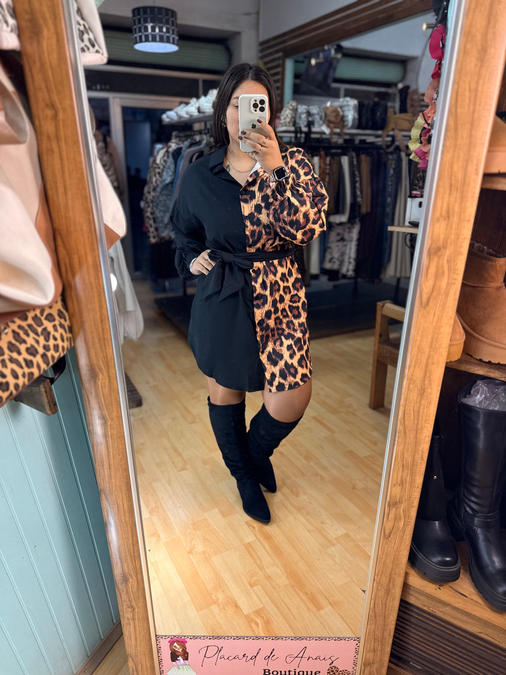 Vestido Dual Leopard