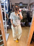 🤍Blusa Broderie Calada