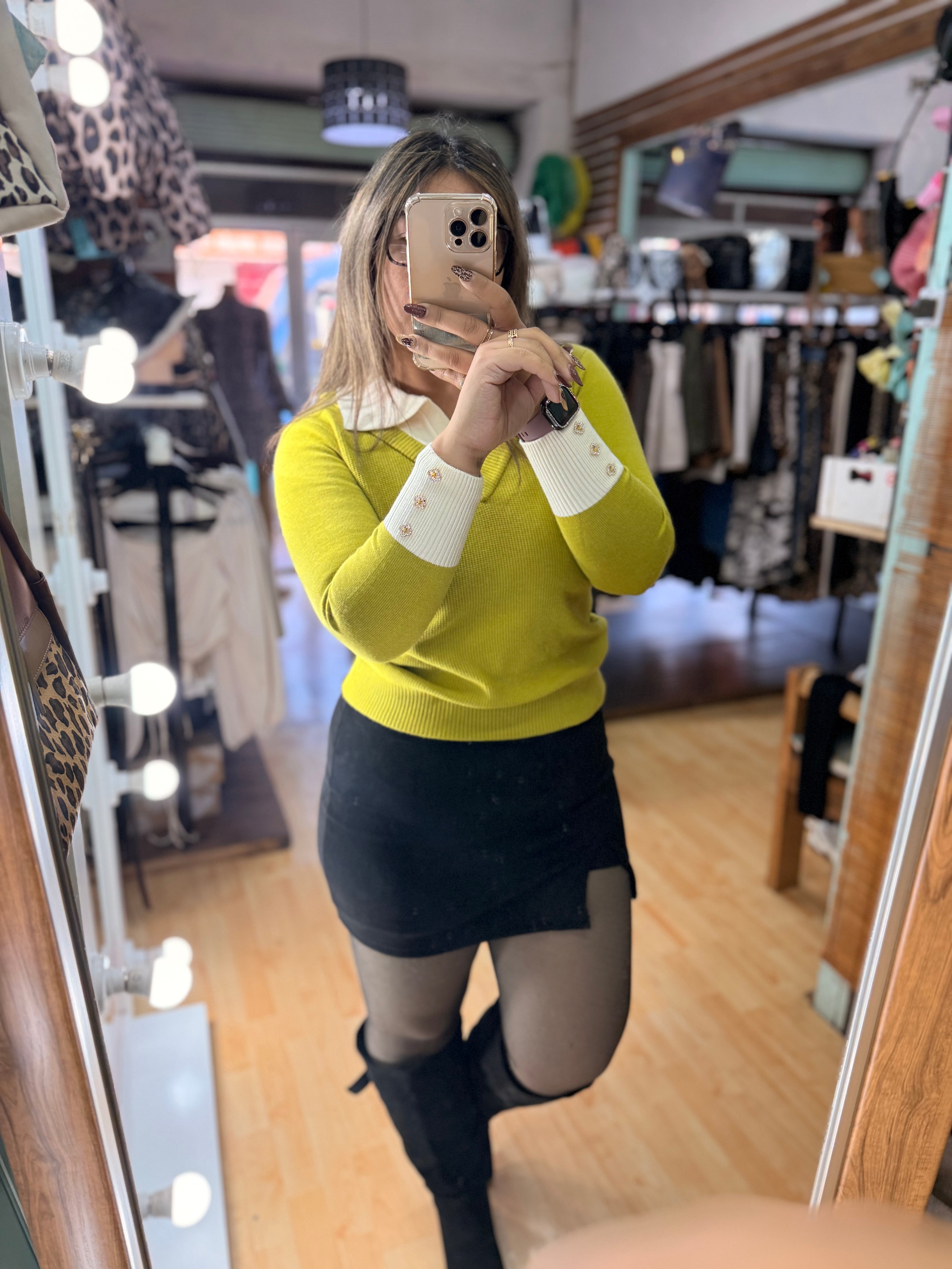 ✨Sweater Preppy Oxford