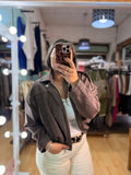 ✨ Chaqueta de Gamuza Oversize 🤎