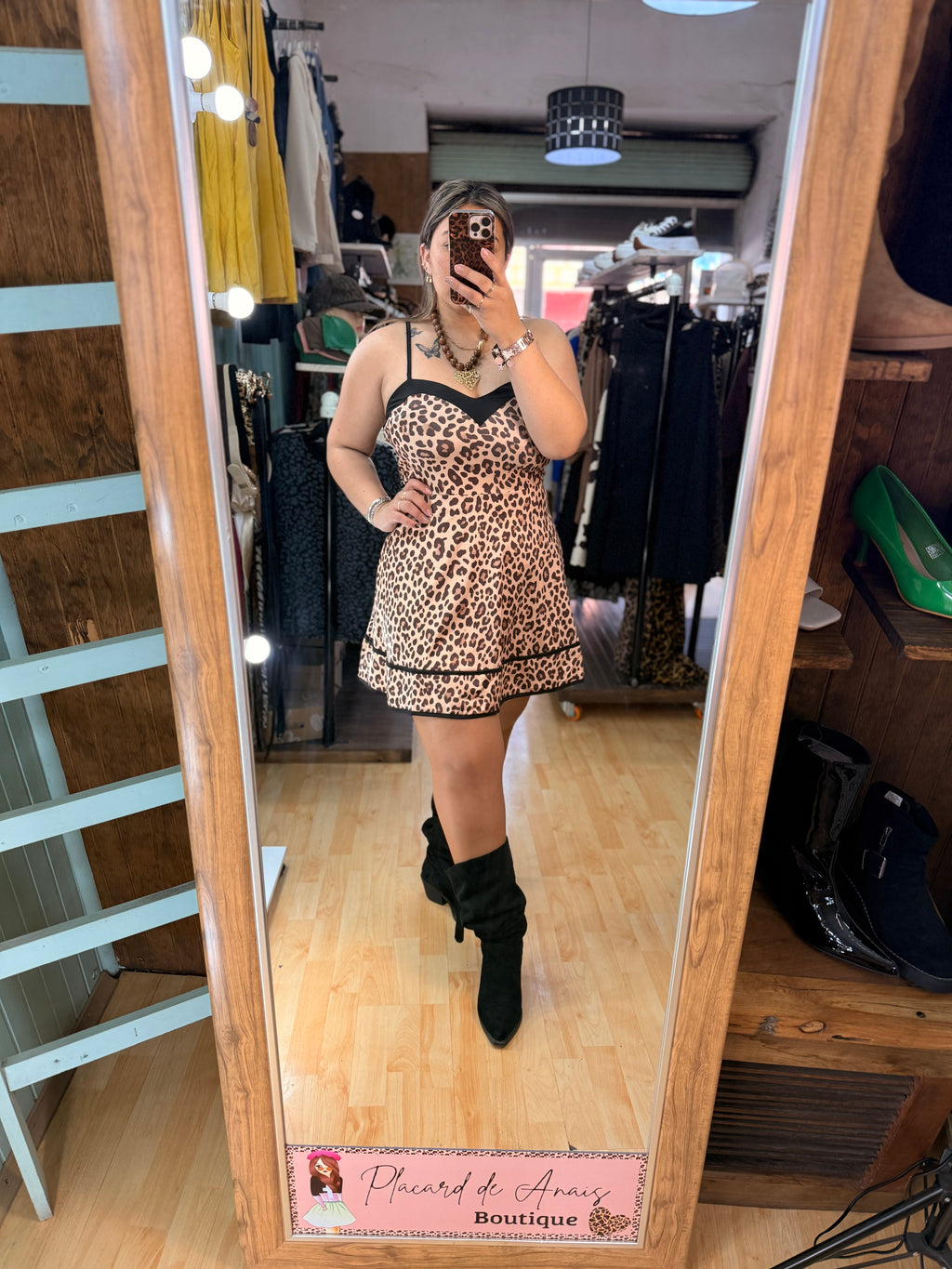 🤎Vestido Mini Print
