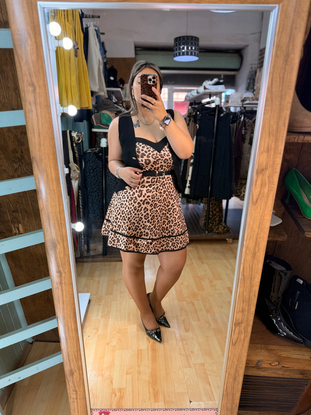 🤎Vestido Mini Print