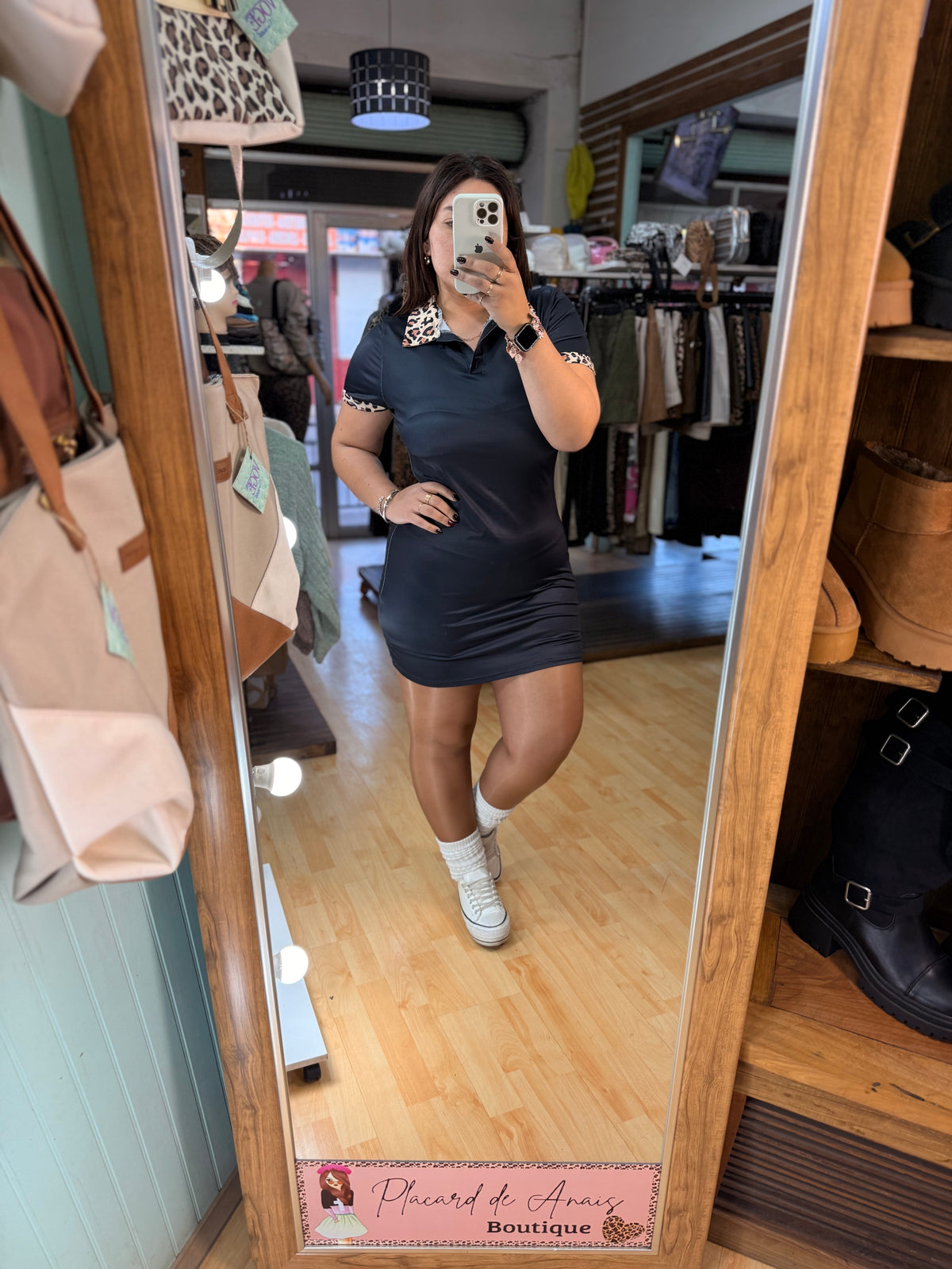 🐆 Vestido Polo Lycra Dupont
