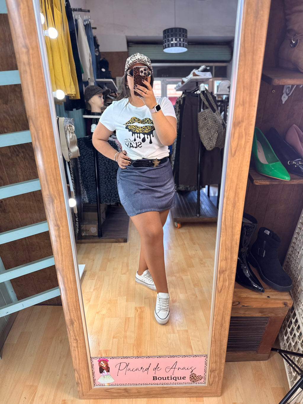 🤎 Minifalda Gris pre lavado