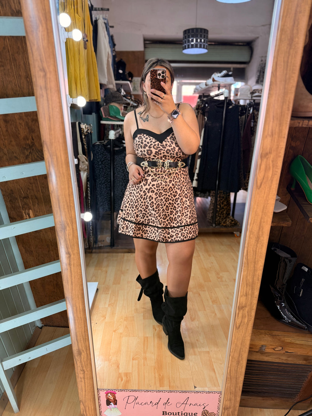 🤎Vestido Mini Print
