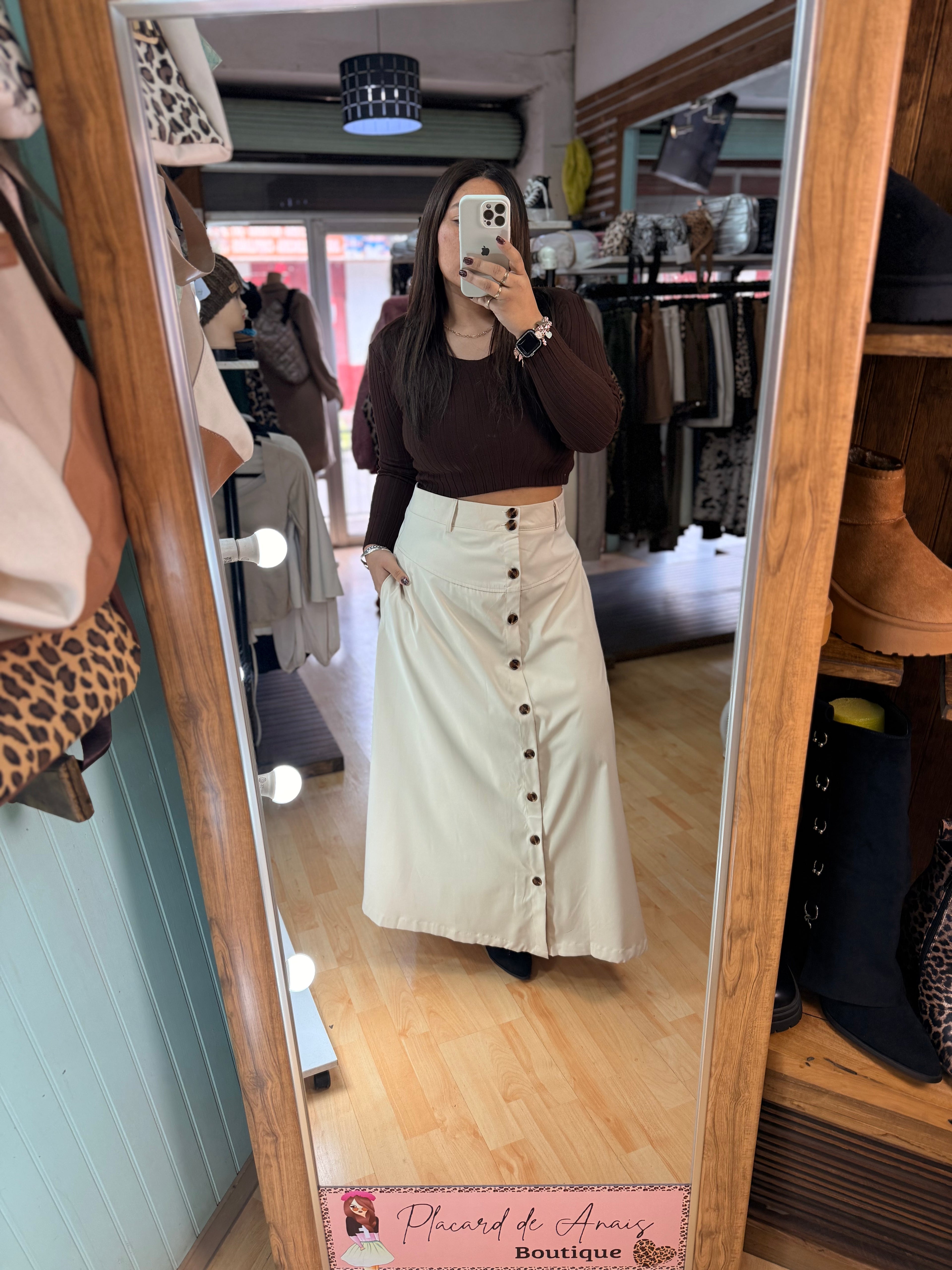 Maxy Falda Valentina crudo