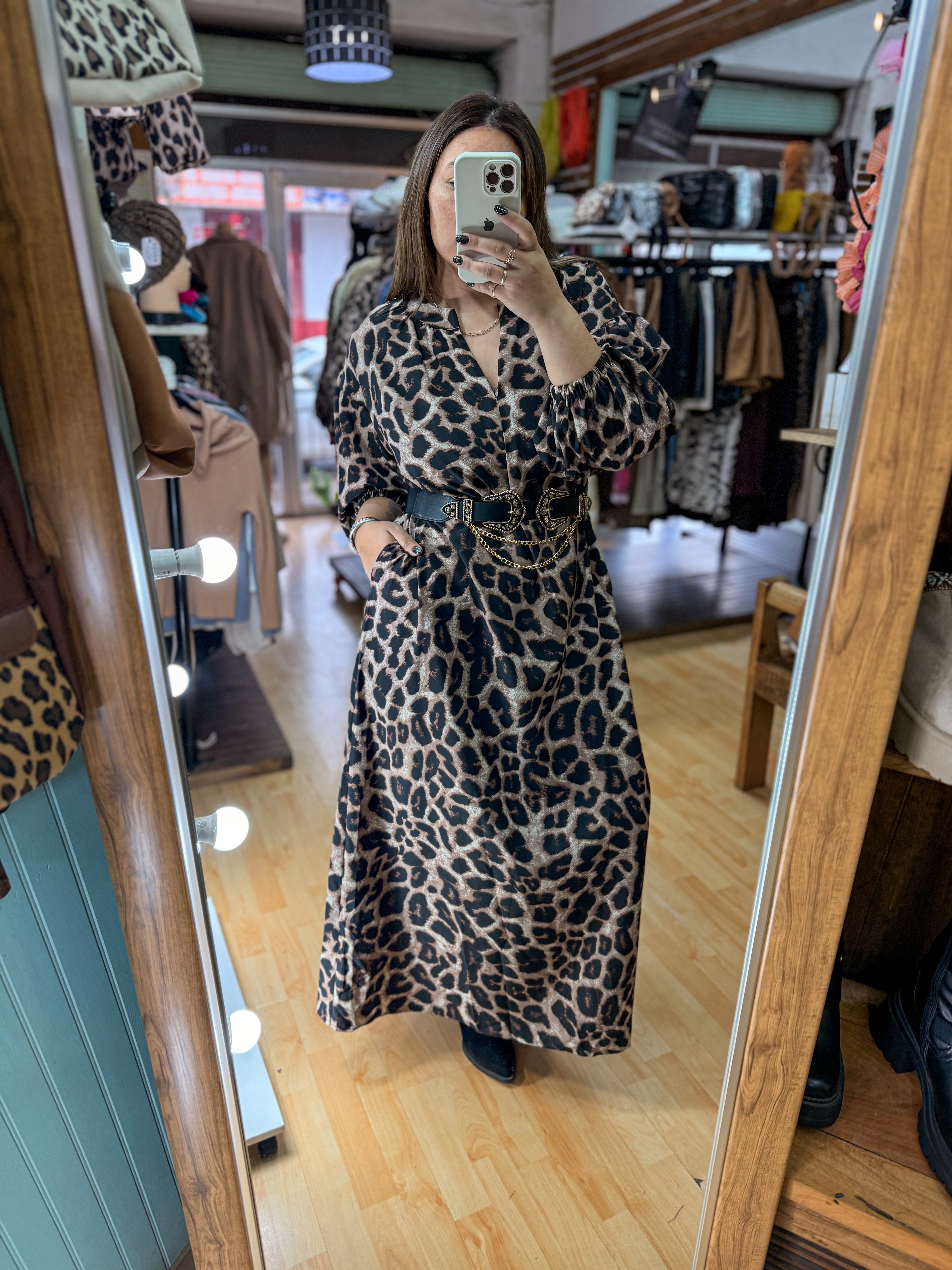 Vestido Safari Elegance