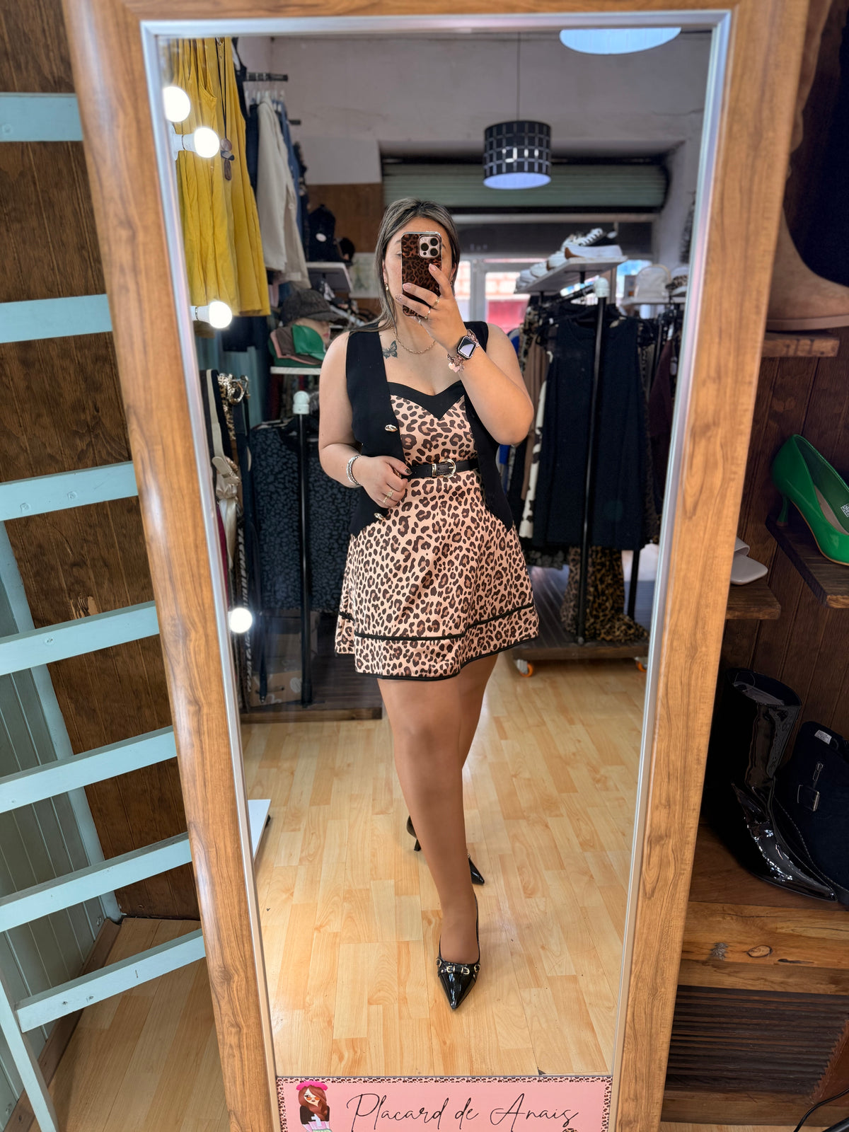 🤎Vestido Mini Print