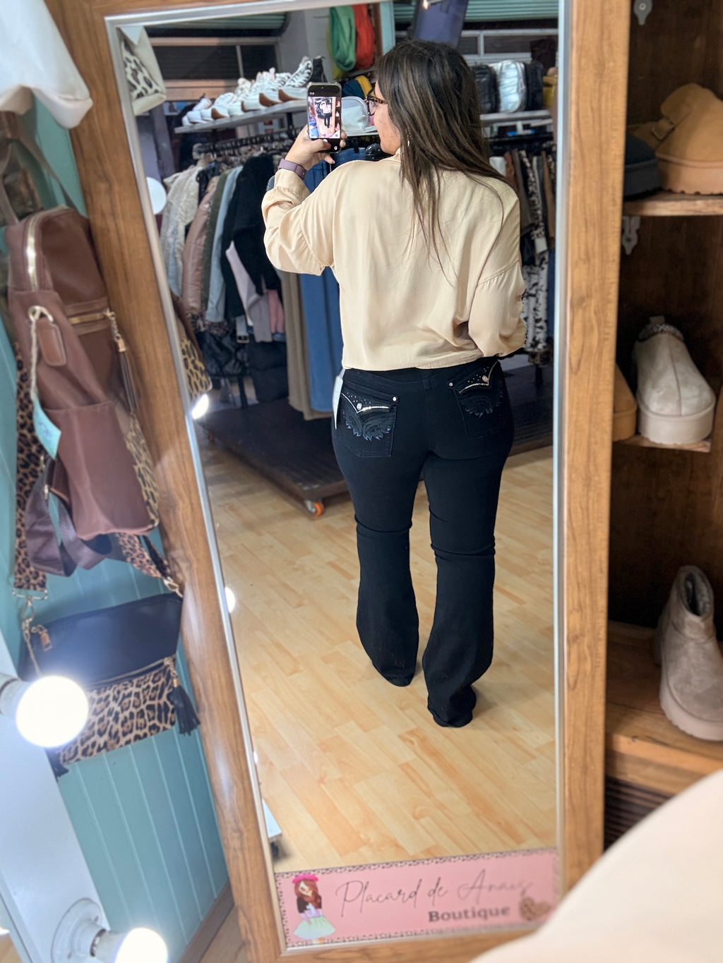 Jeans Mónaco Black Glam