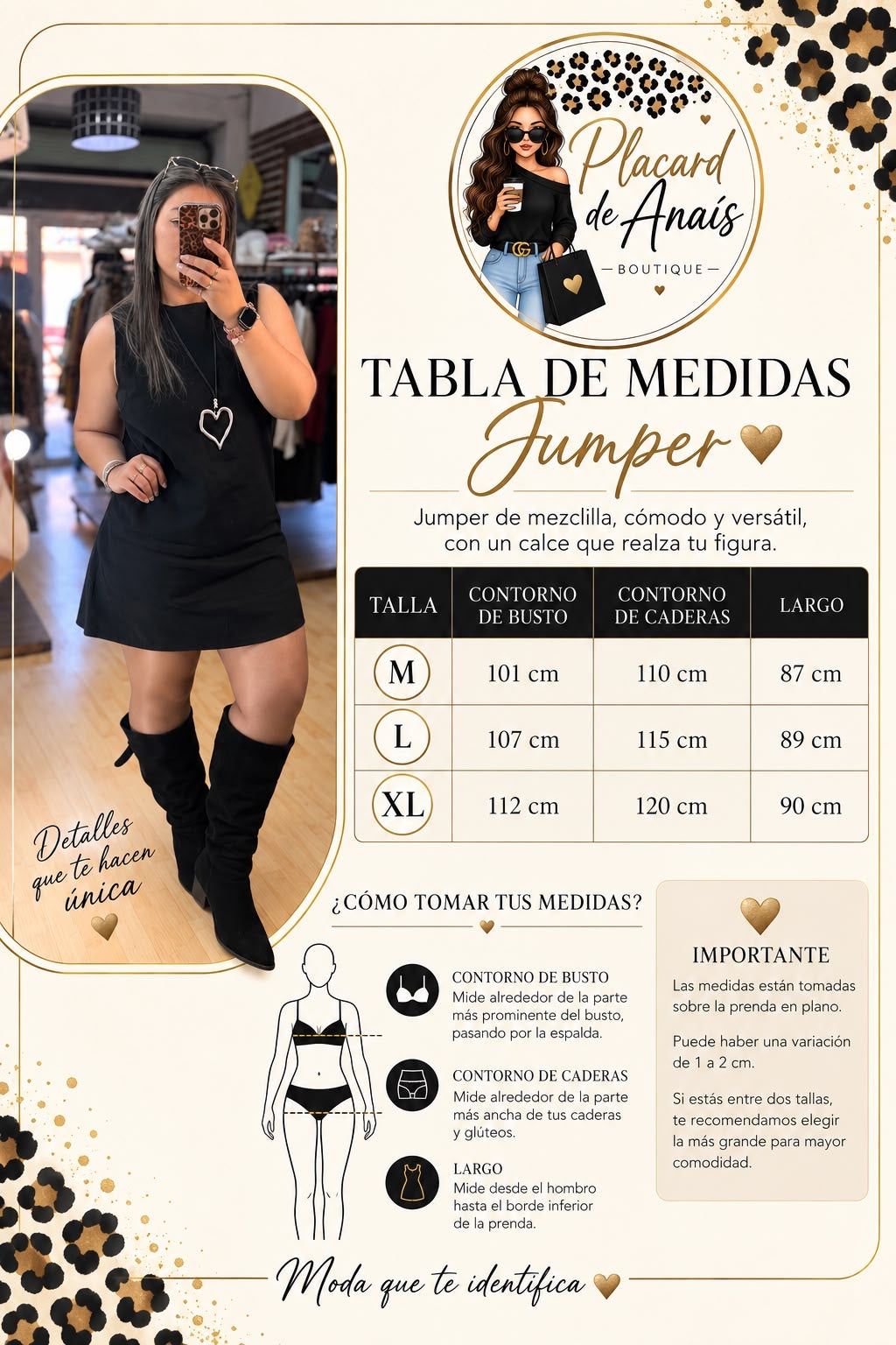Jumper de Mezclilla Black